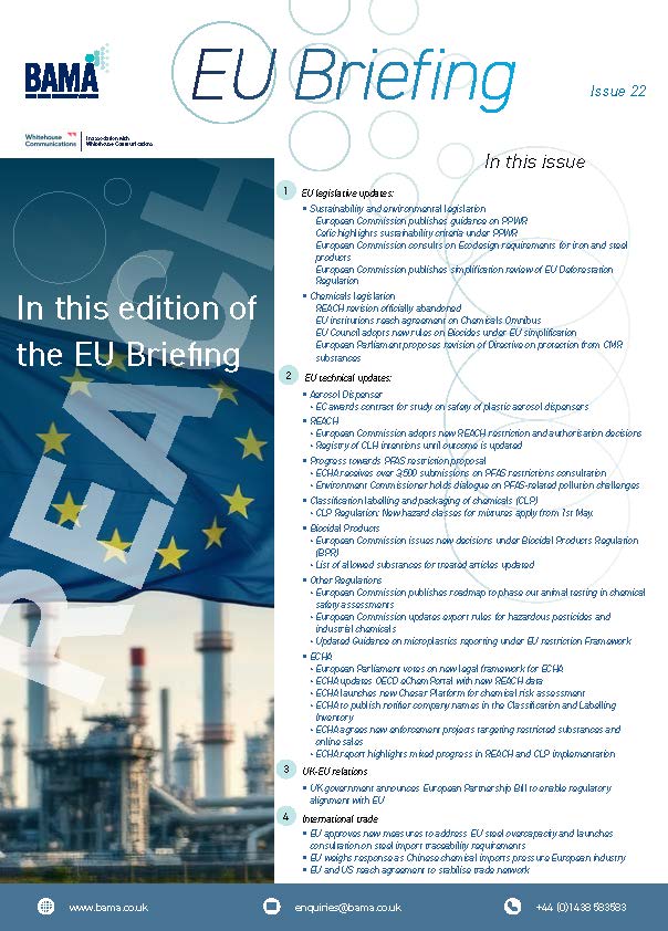 EU Briefing Issue 22
